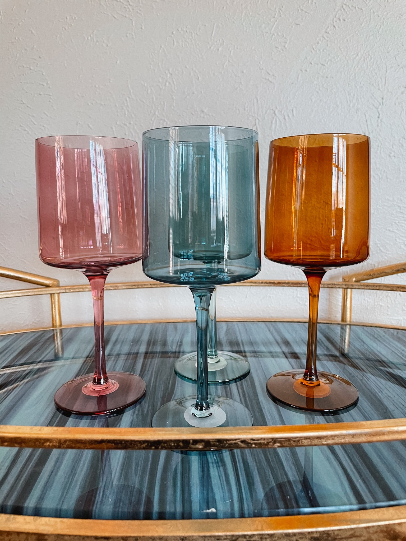 Wine Glasses set of 3 Unique Red … curated on LTK