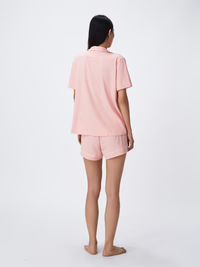 Jersey Pajama Short Set - Quartz Pink | For Days