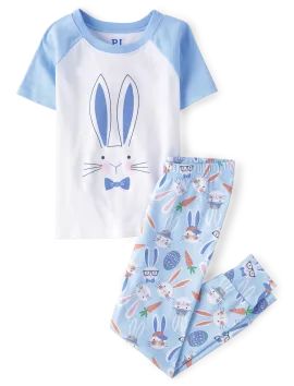Boys Matching Family Easter Bunny Snug Fit Cotton Pajamas - brook | The Children's Place
