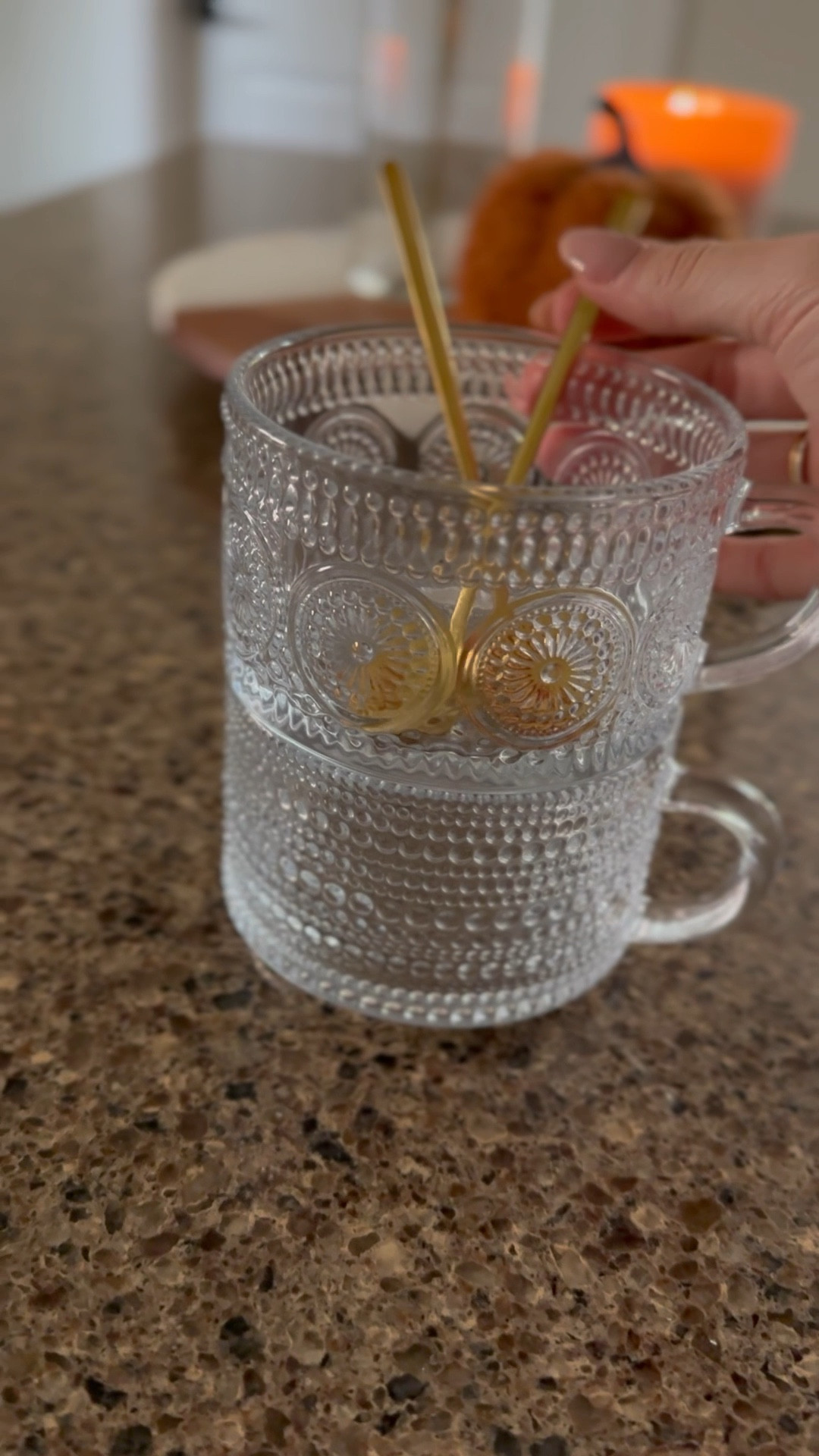 The cutest, classiest little mugs with gold spoons for under $30! ☕️🤍✨ 

#LTKhome #LTKsalealert #LTKunder50