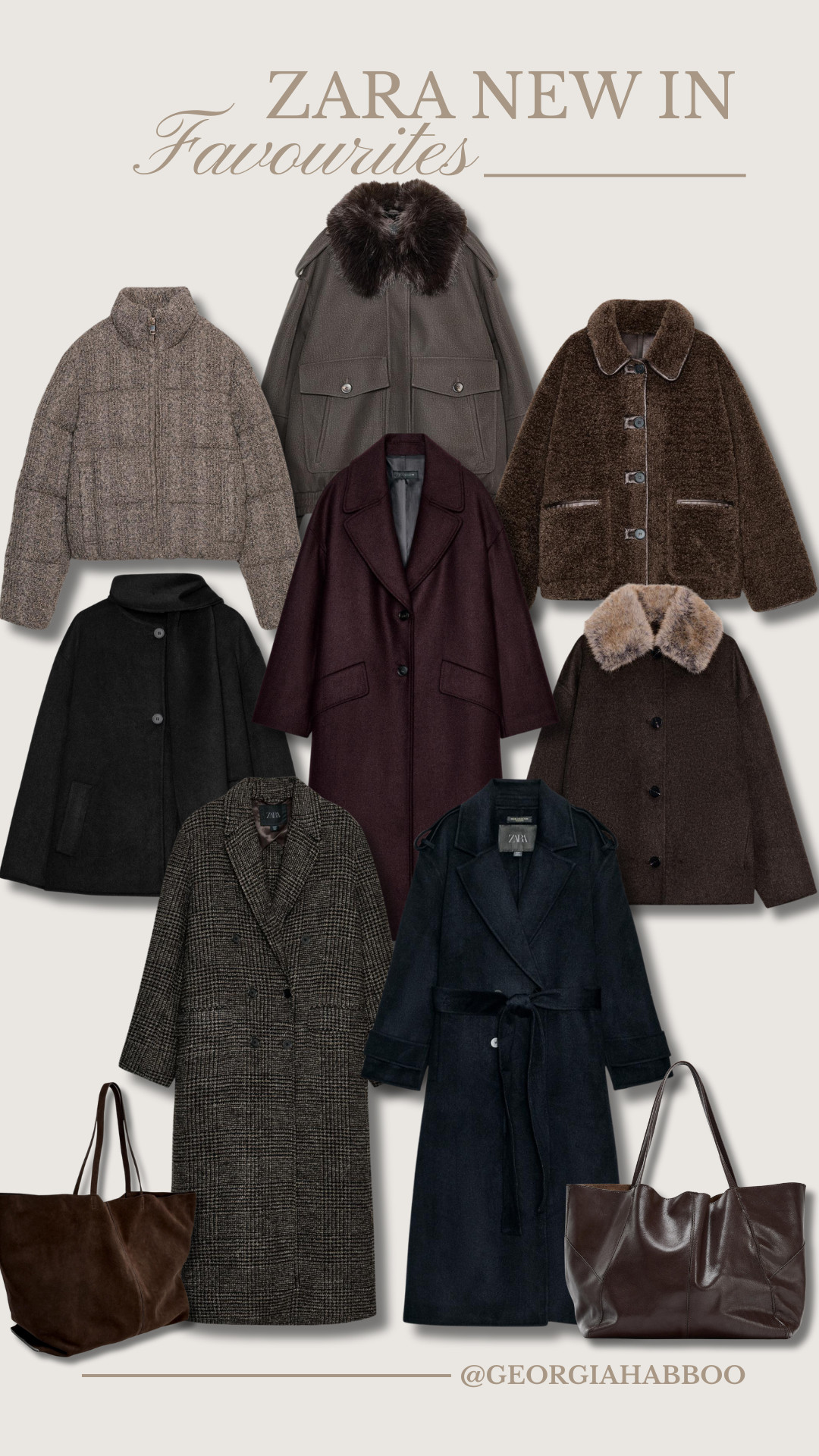 ZARA New In, Wool Coats, Longline Outerwear, Bouclé Jackets, Suede Bags, Quilted Bombers, Cozy Layers, Autumn Staples, Effortless Chic 

 #LTKuk #LTKautumn #LTKstyletip