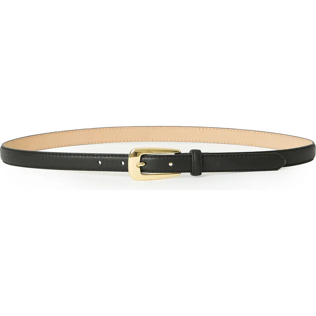 B-Low the Belt Adrian Leather Belt in Black Gold at Nordstrom Rack, Size Medium | Nordstrom Rack