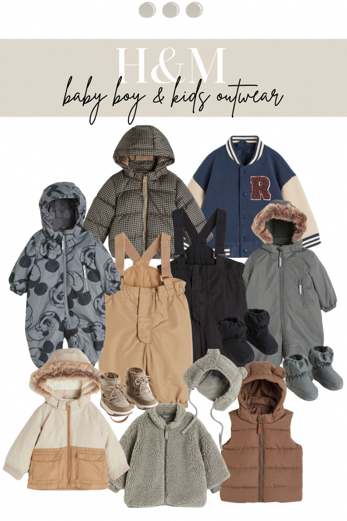 H&M— Baby Boy & Kids Outwear 

#baby #babyboy #kids #babyoutwear #kidsoutwear #genderneutral #toddleroutwear #hmbaby #hmkids #hmbabyoutwear #hmkidsoutwear #hmnewarrivals #snowsuit #babysnowsuit #kidssnowsuit #toddlersnowsuit #wintercoat #babycoats #babyboycoats #babyboyjackets #toddlercoats #kidscoats #winterwear #babyboyoutfits #babyboywinteroutfits #kidswinteroutfits #toddleroutfits #babyclothing #toddlerclothes #kidsclothes #ltkgiftguide #ltkfindsunder50

#LTKbaby #LTKSeasonal #LTKkids