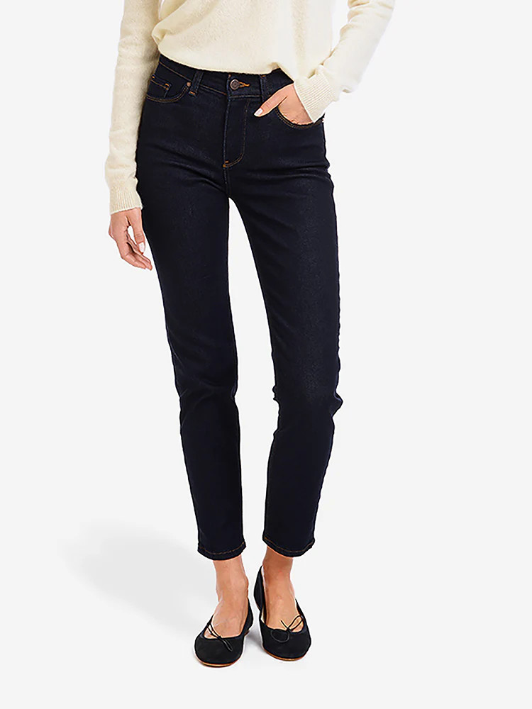 Women's High Rise Mom Oliver Jeans - Mott & Bow | Mott & Bow