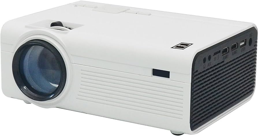 RCA RPJ136 Home Theater Projector - 1080p Compatible, High Res, Bright, White | Amazon (US)