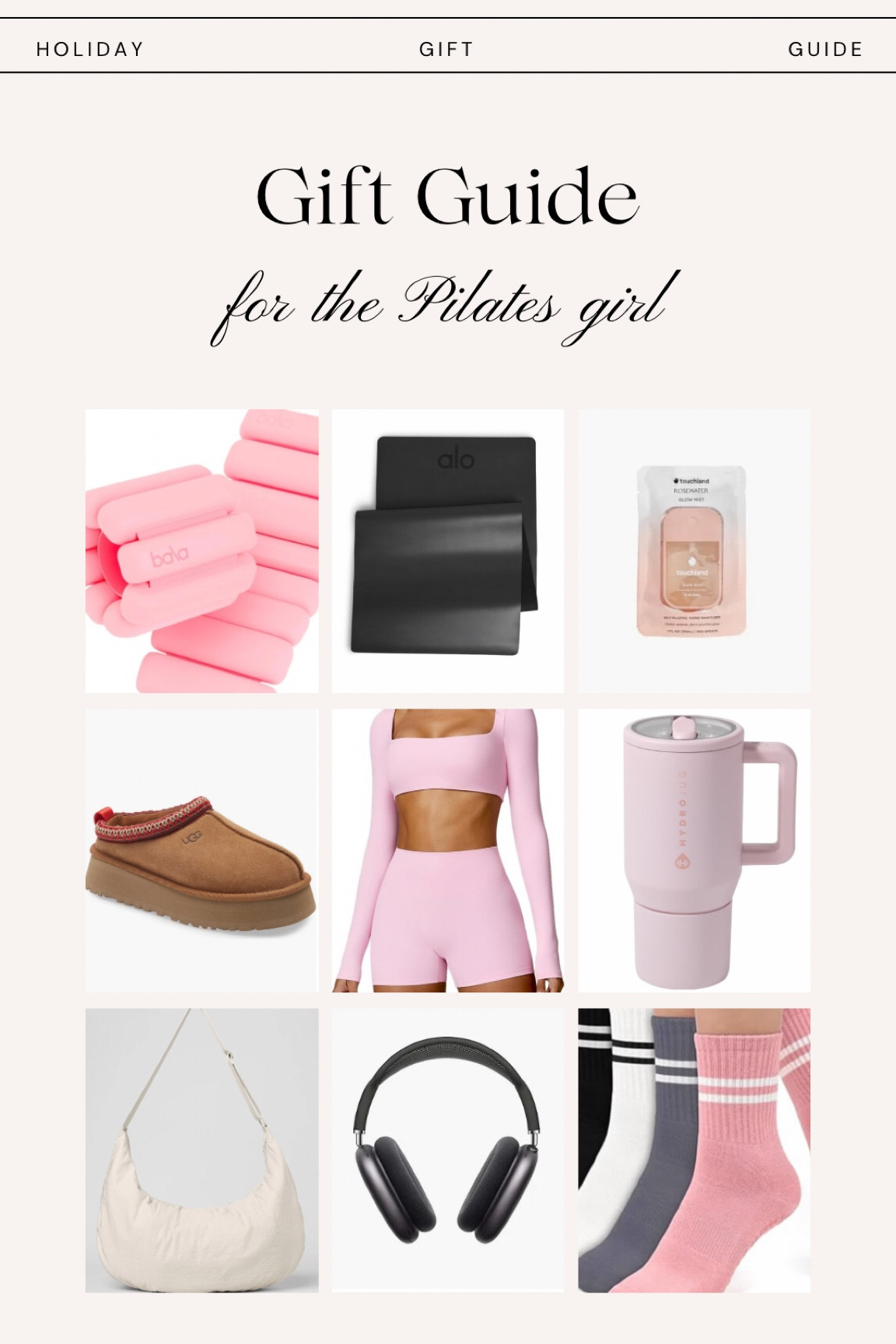gift guide for the pilates girl

#LTKSeasonal #LTKCyberWeek #LTKGiftGuide