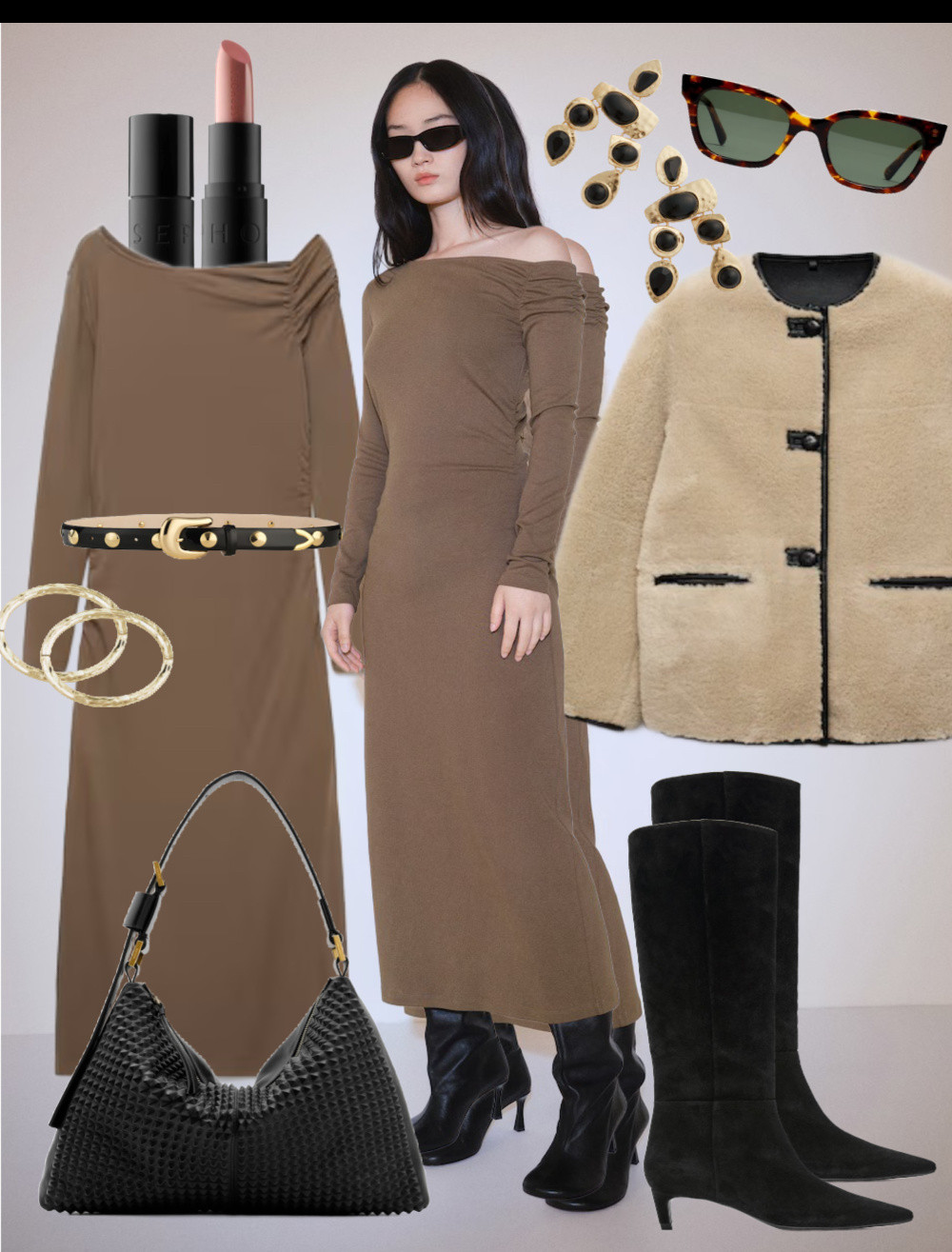 How to style dresses for winter #fallfashion #chicstyle #dress  

 #LTKSeasonal #LTKFindsUnder100 #LTKStyleTip