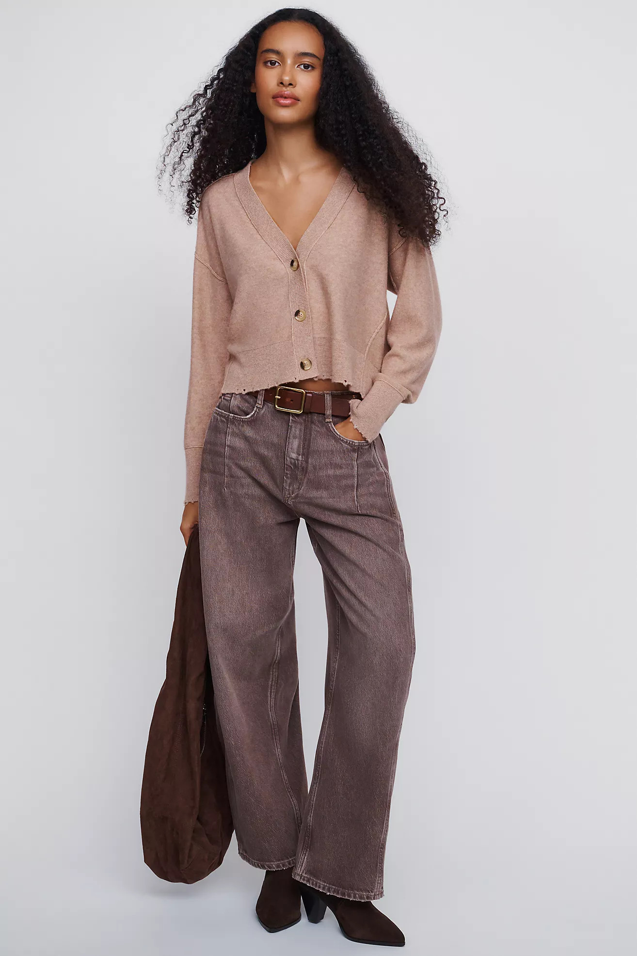 Heritage Curve High-Rise Barrel-Leg Jeans | Anthropologie (US)