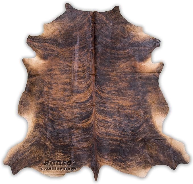 Cowhide Rug , Dark Brindle: XXL 6x8ft (180cmx240cm) | Amazon (US)