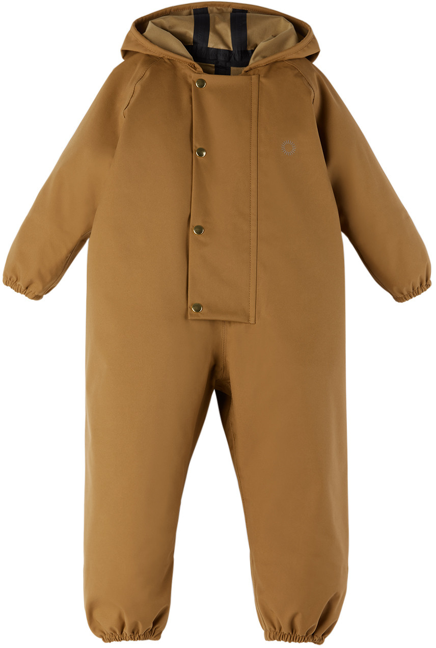 fairechild Baby Brown Waterproof Jumpsuit | SSENSE
