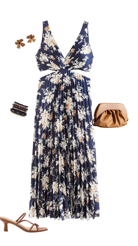Great wedding guest dress look! The pattern and color scheme would also be great in the warmer fall months.

Use code BLAMEITONDEDE for a stackable 20% off at Abercrombie! 

Dressupbuttercup.com

#dressupbuttercup 



#LTKSeasonal #LTKstyletip #LTKsalealert
