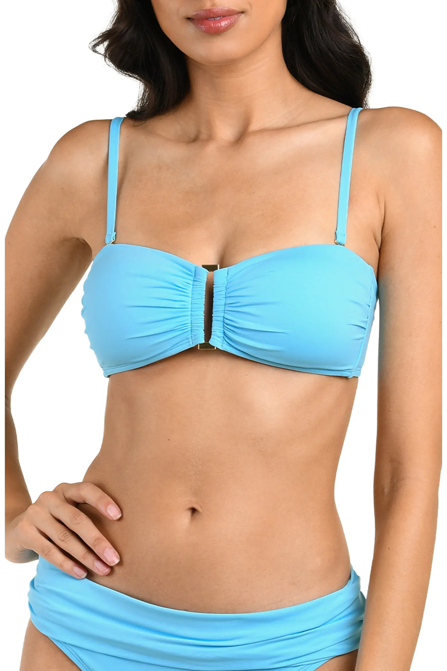 Island Goddess Bandeau Bikini Top (Women) | Nordstrom | Nordstrom