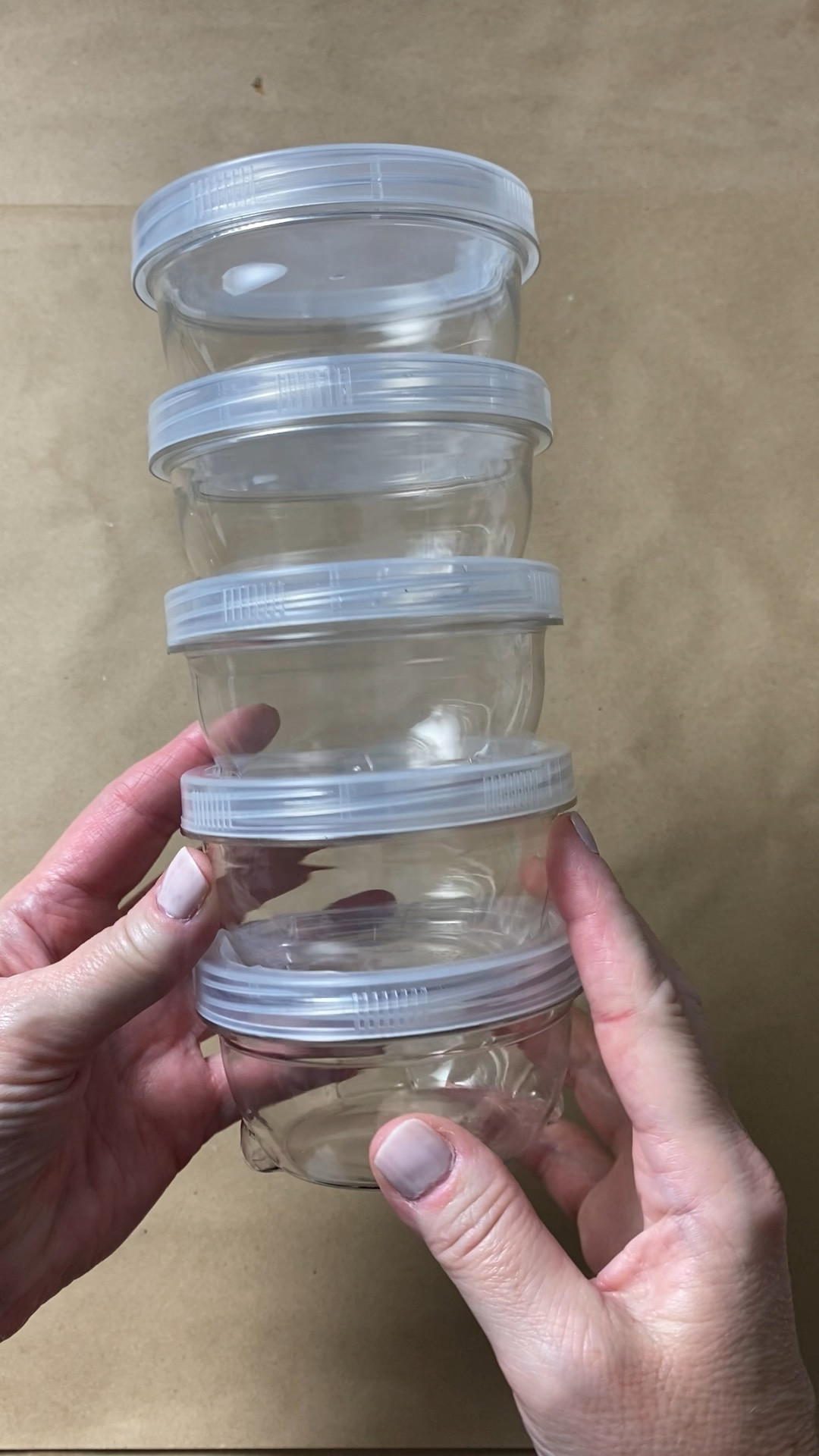 Interlocking, stackable storage containers. ✨ What a concept! ✨ They’re space-saving on my mosaic work table, and allow me to see what’s actually inside. ✨ And because they’re clear, their colors add to the aesthetic in my studio. ✨ I love to store smaller mosaic tesserae in them like glass dots, millefiori, and cut-offs. ✨ They also help me keep track of specialty tesserae which I may only have a few pieces left. ✨ They make my organizing heart happy! ✨ For mosaic tips, tutorials, inspiration, and so much more please visit my YouTube channel: YouTube.com/julieweilbacher. Follow @julieweilbacher on Instagram for all things mosaic art. interlocking containers - mosaic - crafts storage - kitchen storage - mosaics - crafts night - house organization - space saving storage - craft supply storage

#LTKFindsUnder50 #LTKVideo #LTKHome