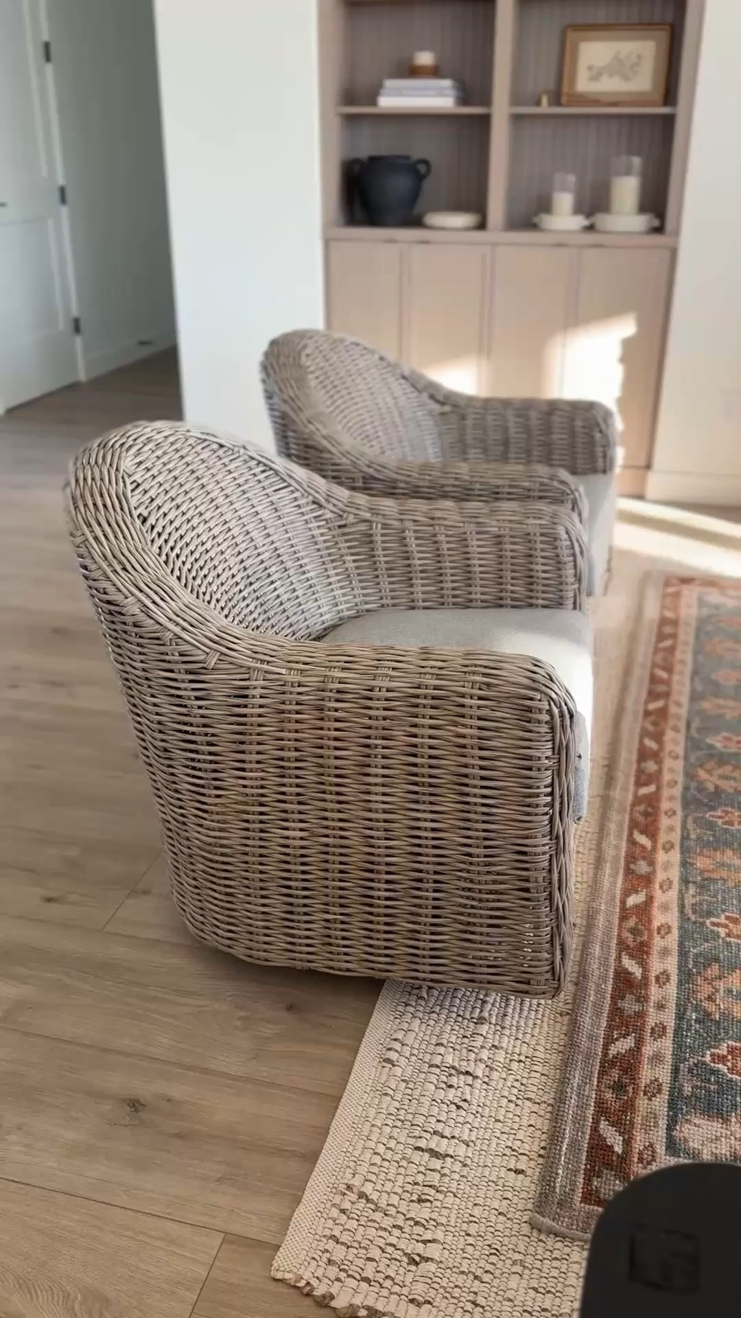 These Walmart wicker patio swivel chairs are so dreamy! Under $250 per chair. They are so comfortable and they collide, not only swivel. The best part - they are still in stock! Also linked the matching sofa  

#LTKHome #LTKSeasonal