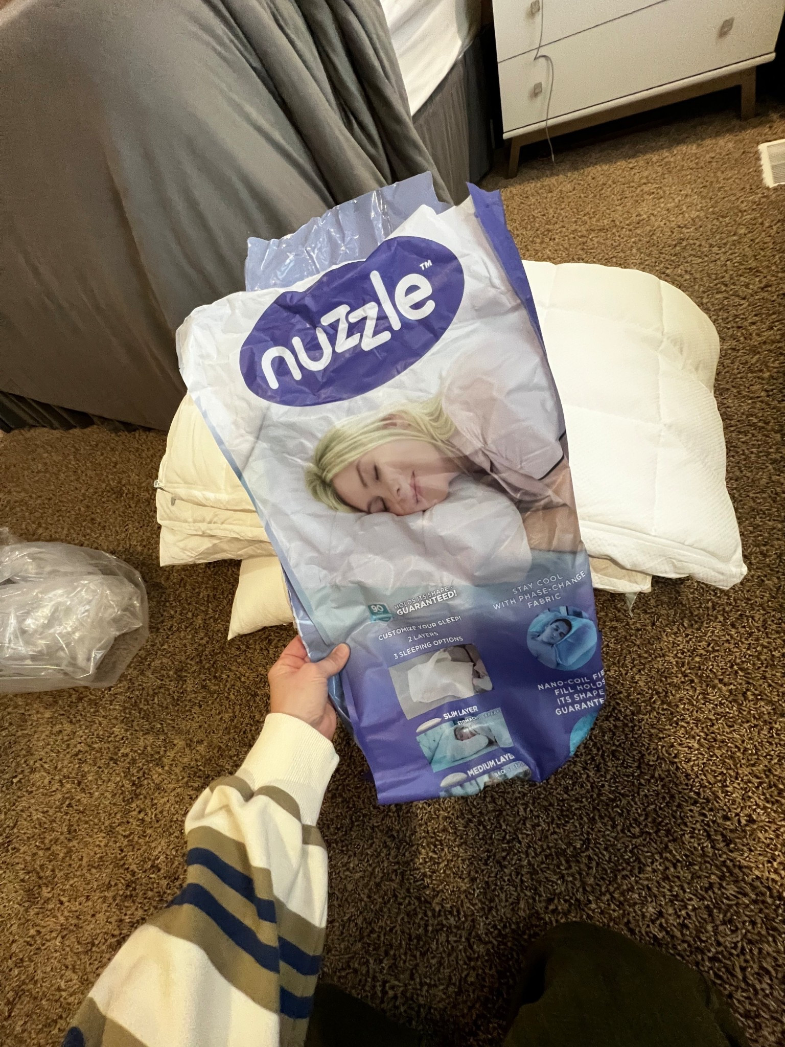 The BEST pillows to ever exist, but seriously! I’m a side sleeper and no neck pain!

my in-laws got us two of these in a queen size for guests at Christmas and I ended up loving it so much that we got two kings 🥰

Amazon home, side sleeper pillow, king bed, master bedroom, bedrooms, pillows, kids bedroom, Amazon bedroom, home favorites, Amazon kitchen, Amazon  kitchen, kitchen gadgets, home favorites, sleep, bedding, bed set 

#LTKmomlife #LTKdayinmylife #LTKHome