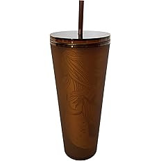The First Starbucks Store Pike Place Amber Siren Soft Touch Plastic Cold Cup | Amazon (US)