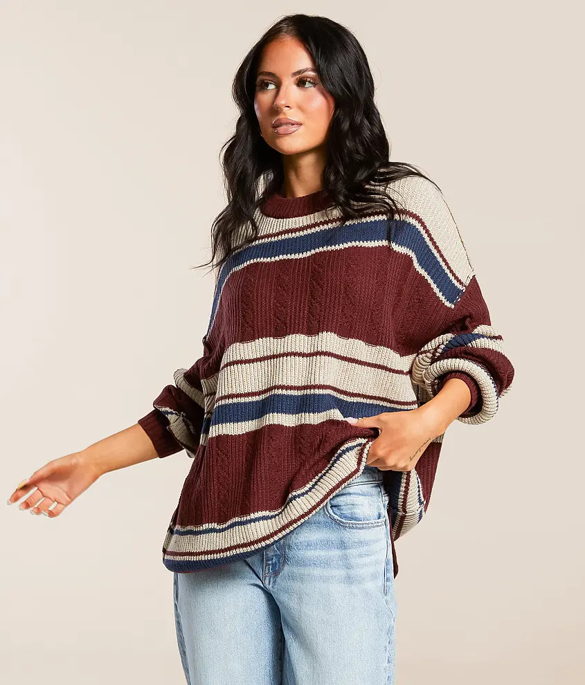 Striped Sweater | Buckle