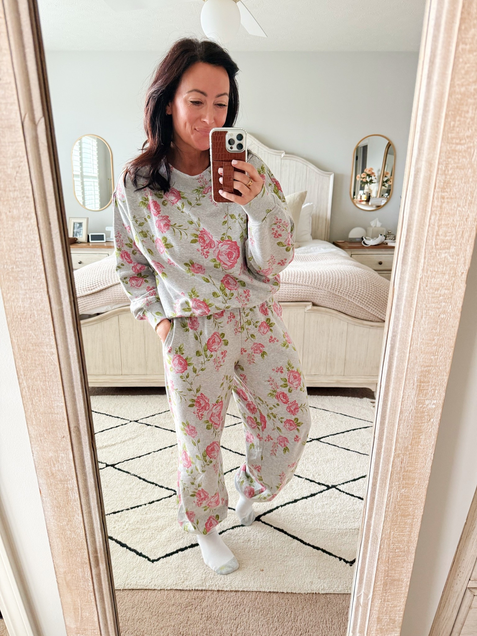 Comfiest new floral set! 
• medium top
• medium pants 

#LTKgrwm #LTKmomlife #LTKootd