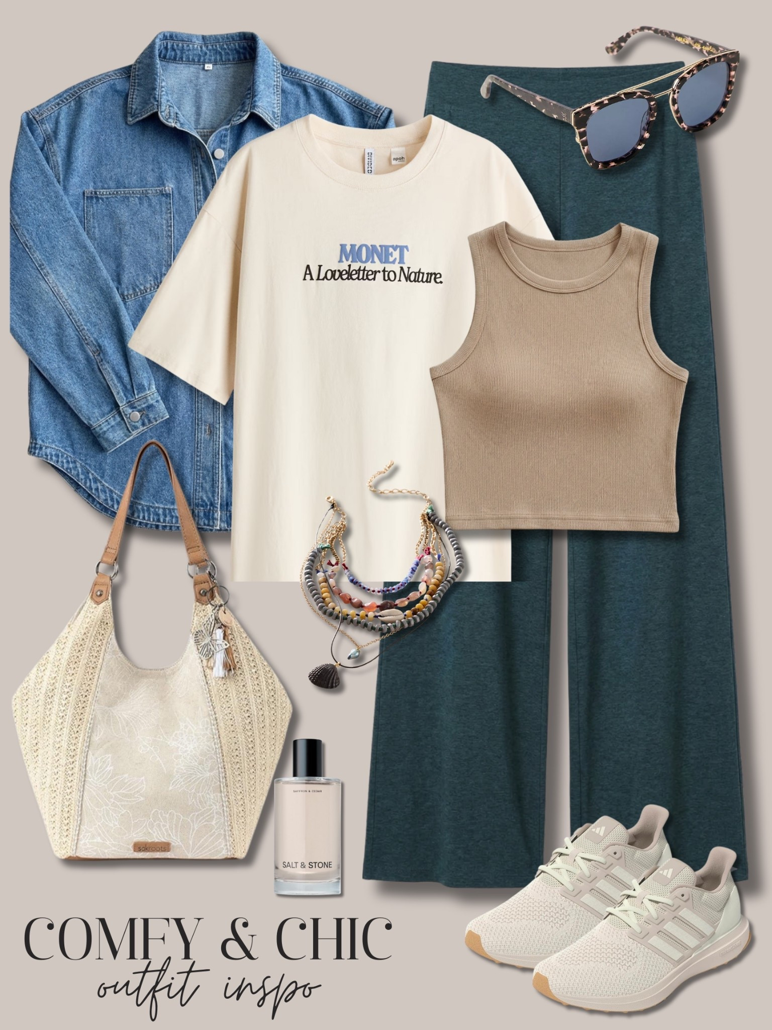 Comfy & chic outfit inspo 🫶🏼 

📍Where to wear: dates, girls brunch, weekend outings, sporting events, travel day, road trips, flights, target, shopping days, resort, workout, running errands. 

Ootd, outfit Inspo, fashion finds, trending, cozy, casual outfits, modest outfit, classy casual, look for less, winter fashion 2026, free people, designer, girly, chic, trendy, elevated basics, everyday style, winter wear, spring fashion, winter style, winter ootd, Ugg season, winter style edit, LTK outfit inspo, Amazon winter fashion, Walmart winter fashion, designer inspired looks, Target fashion, Target finds. 



#LTKTravel #LTKootd #LTKSaleAlert