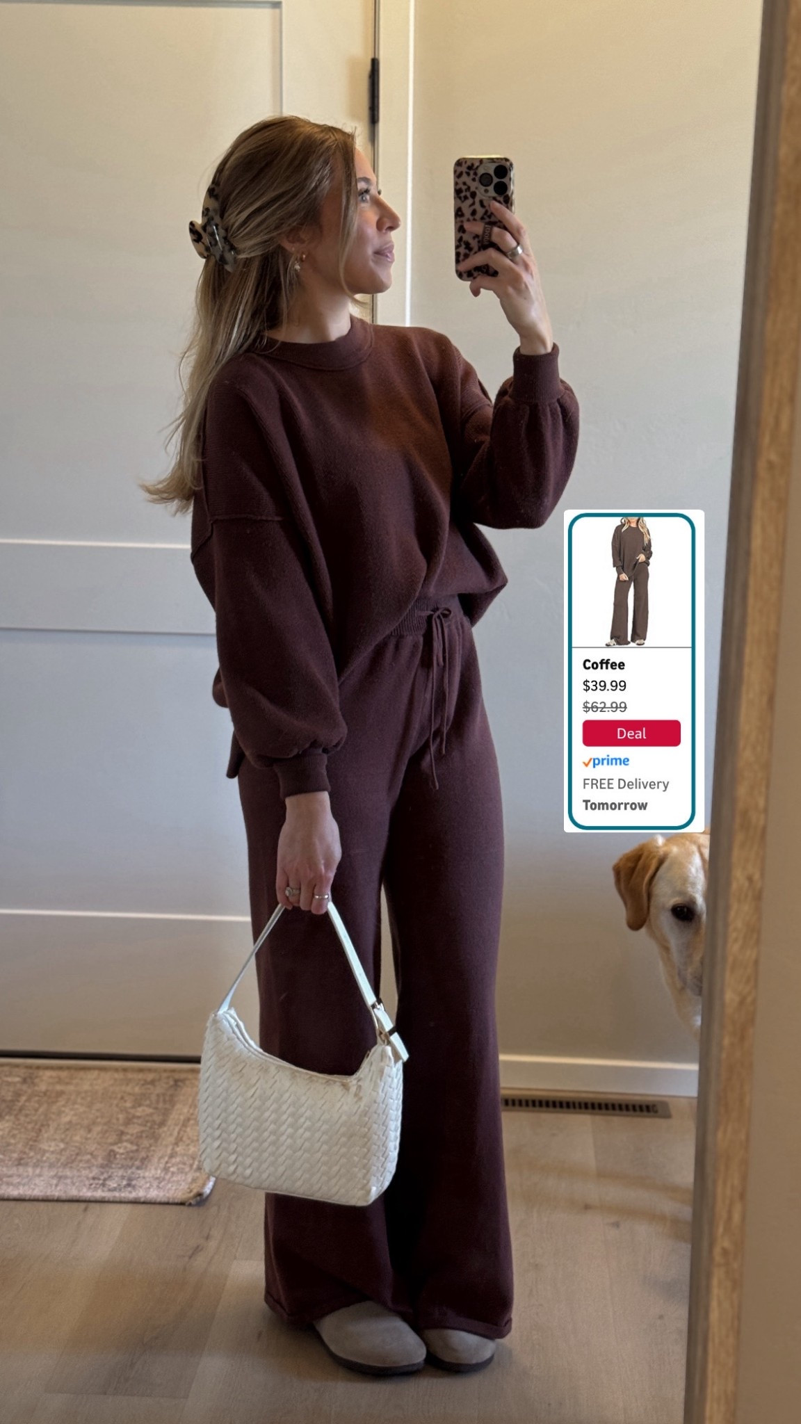 chocolate brown Amazon sweat set 🐻🍂🤎
Size M! 

#LTKPetite #LTKActive #LTKSaleAlert