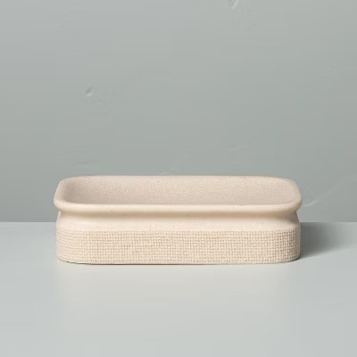 Resin Soap Dish Cream - Hearth & Hand™ with Magnolia | Target