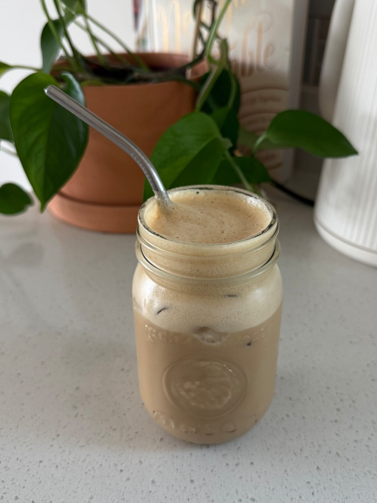 The perfect at home shaken espresso !! 