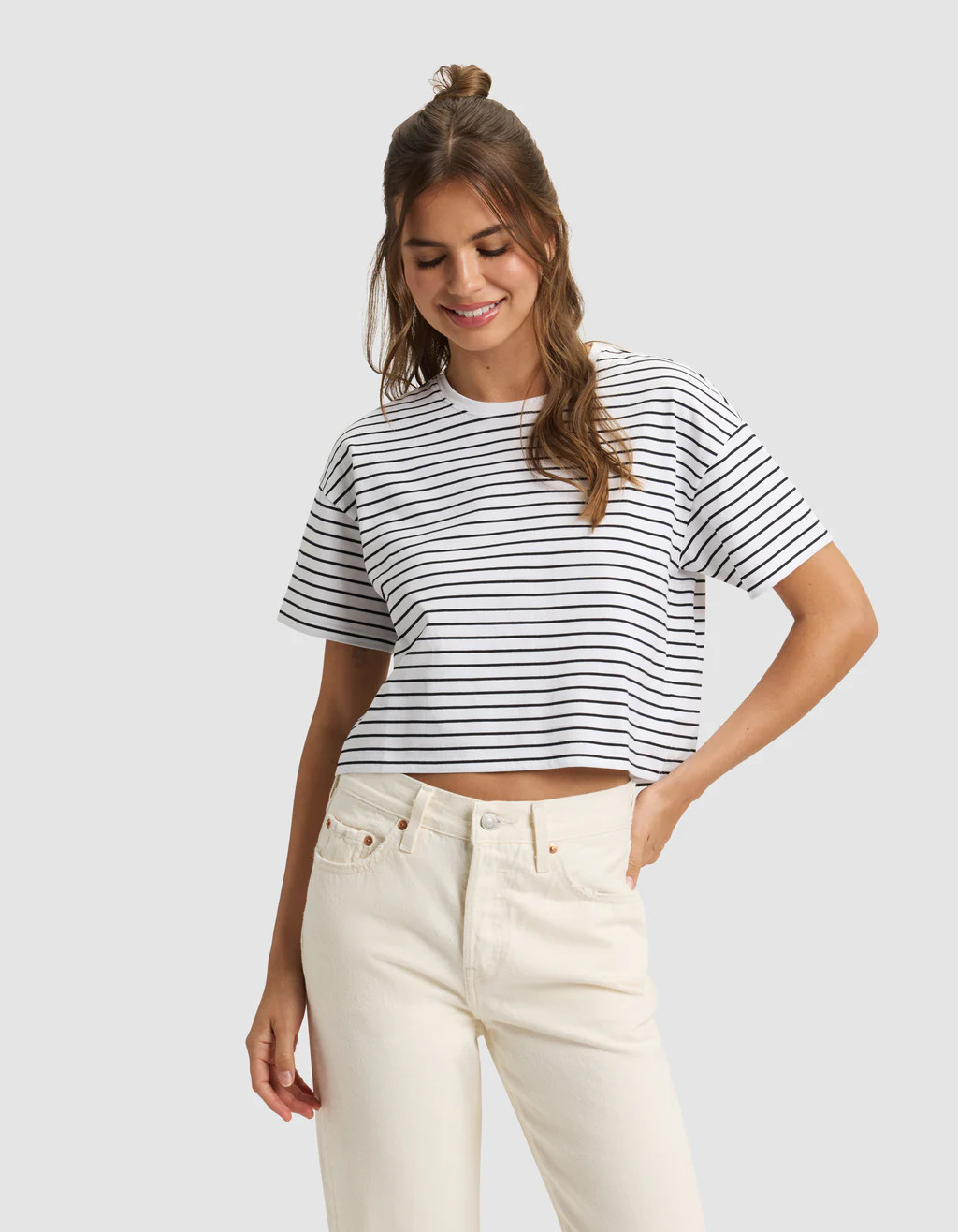 Women's All Day Cropped Tee | Cozy Earth