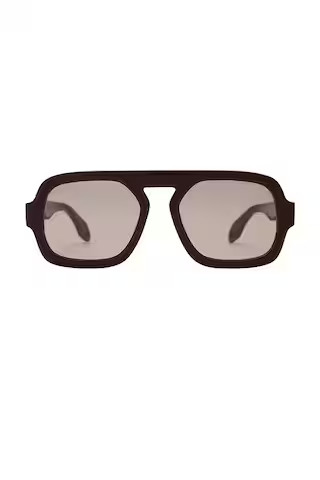 Val Sunglasses in Brown Tortoise | Revolve Clothing (Global)