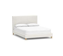Arlo Upholstered Square Bed | Pottery Barn (US)