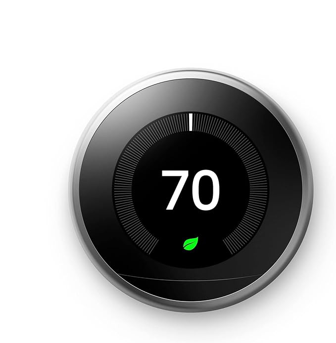 Google Nest Learning Thermostat - Programmable Smart Thermostat for Home - 3rd Generation Nest Th... | Amazon (US)