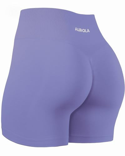 AUROLA 4.5 Dream Workout Shorts for Women Soft Smooth Comfortable Stretch Active Shorts,4.5 Jacaranda XL | Amazon (US)