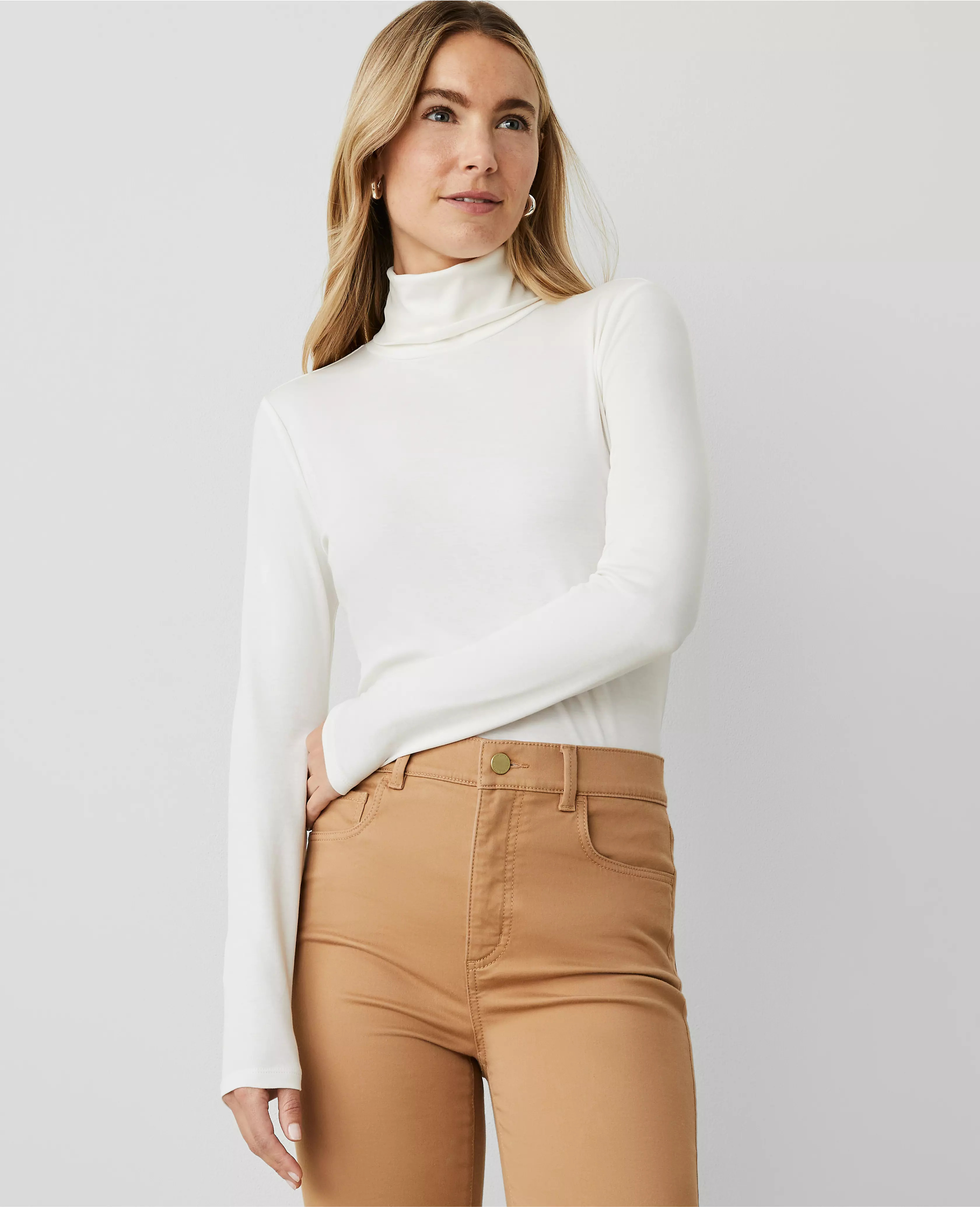 Turtleneck Top | Ann Taylor