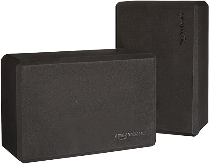 AmazonBasics Foam Yoga Blocks, Set of 2 | Amazon (US)