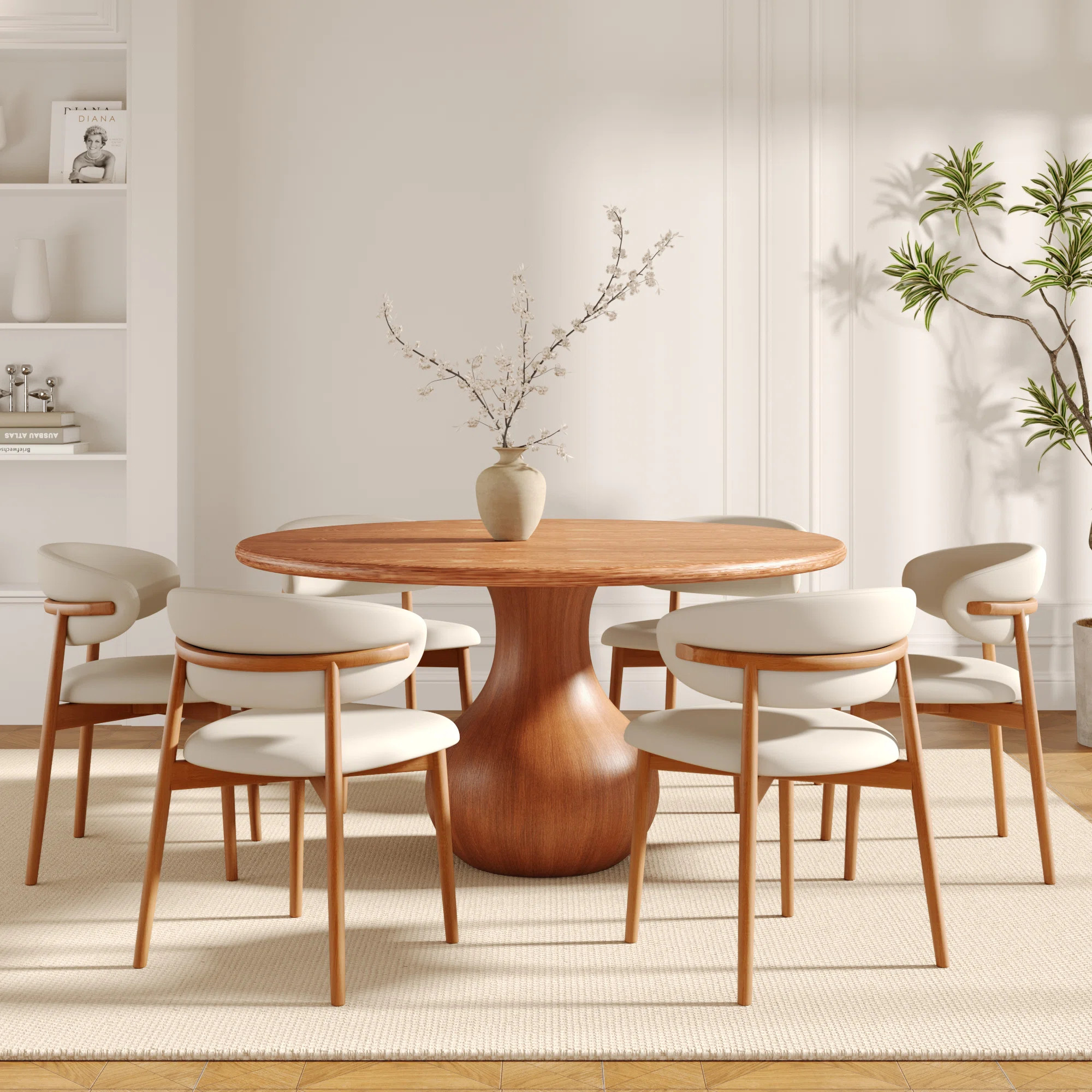 4/6/8 Person Solid Wood Dining Set | Wayfair North America