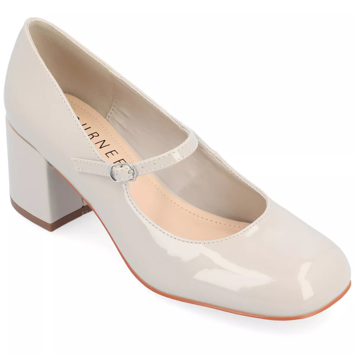 Journee Womens Okenna Low Heel Square Toe Pumps | Target