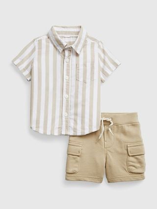 Baby Shirt &#x26; Shorts Outfit Set | Gap (US)