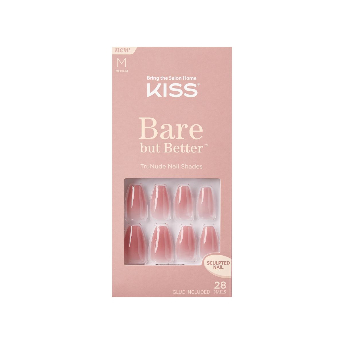 KISS Bare But-Better Nails - Nude Nude | KISS, imPRESS, JOAH