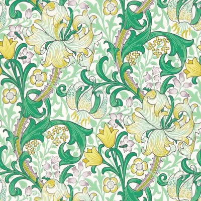 Golden Lily Wallpaper | Perigold