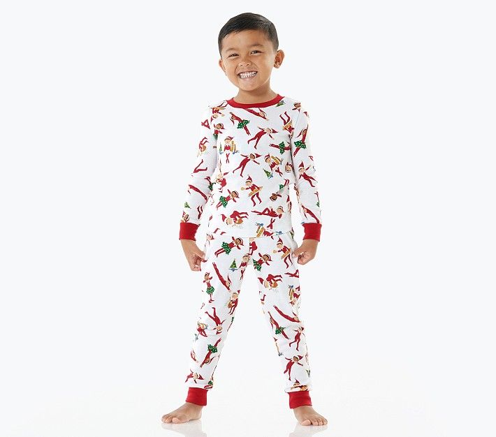 The Elf on the Shelf® Organic Pajama Set | Pottery Barn Kids