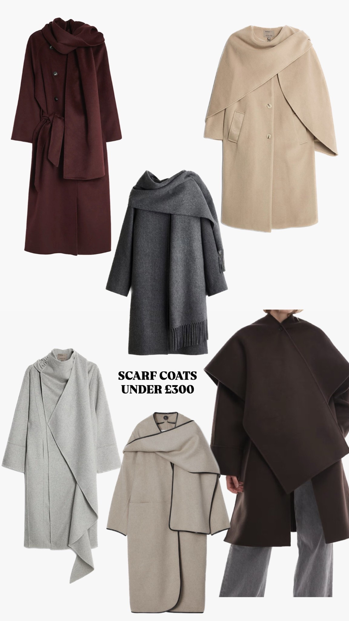 SCARF COATS 

#LTKuk #LTKwinter #LTKautumn