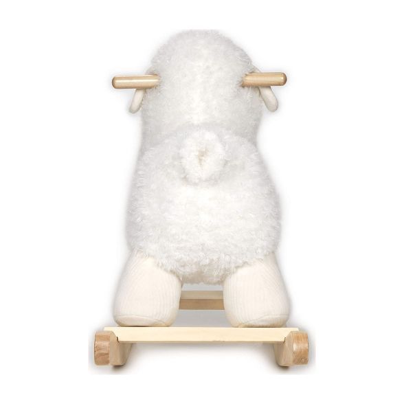 GUND 21.5 Inch Baby Lamb Plush Stuffed Animal Rocker Kids Toy and Nursery Decoration with Wooden ... | Target