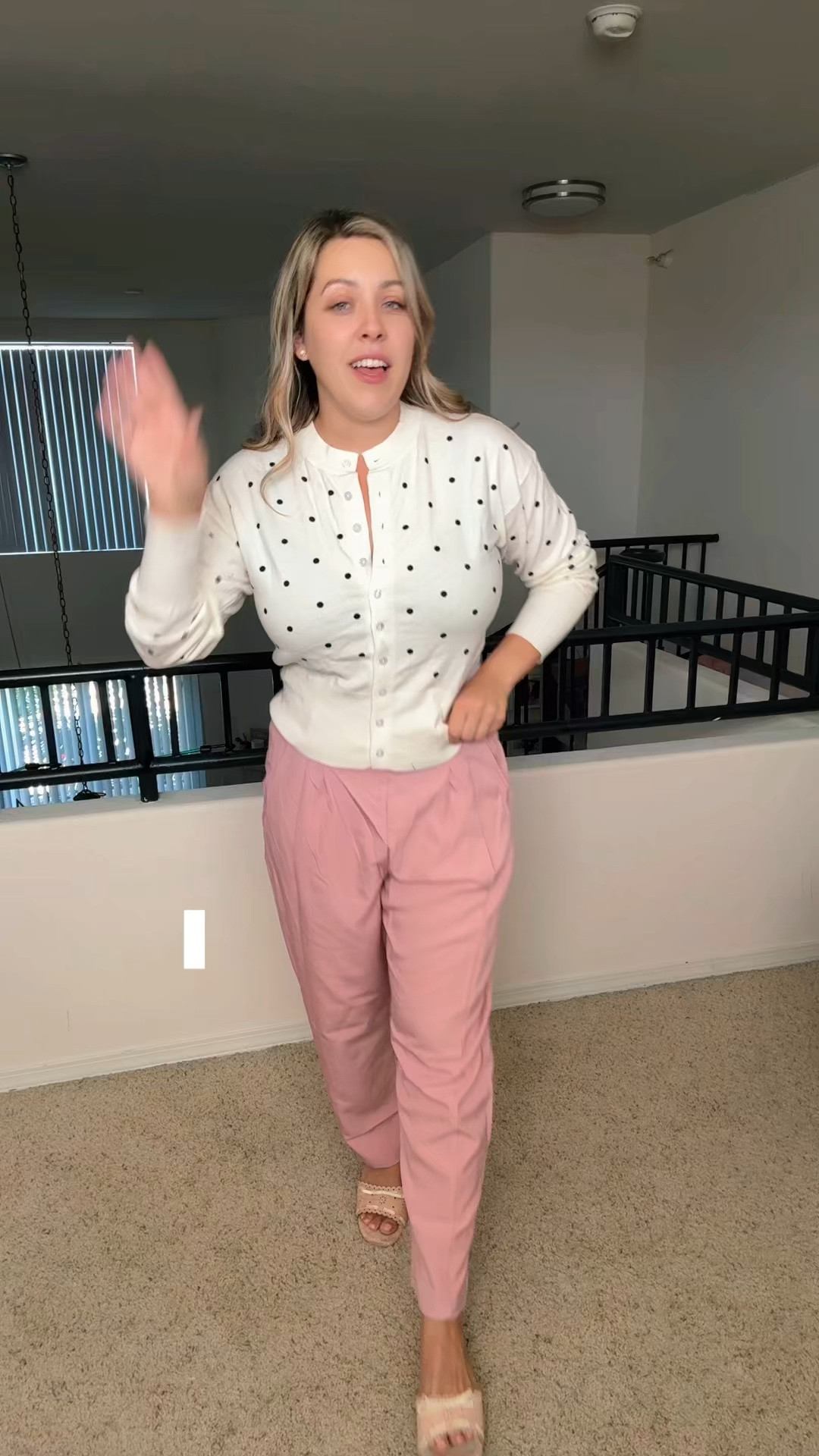 Okay these might be one of my favorite Amazon trouser finds lately 💗 I’m always looking for pants that are comfortable but still make an outfit look put together, and I love that these have that trendy wide-leg/barrel shape without feeling too over-the-top.

The pink is SO cute, but I also love that you could style these a million different ways — with a fitted tee and sneakers for a casual look, a bodysuit and heels for dinner, or a blouse/cardigan for work. And yes, they have pockets 🙌🏼

I feel like finding pants that are flattering, comfortable AND don’t look boring is harder than it should be, so I’m very into these. They’d also be such a cute travel pant because you can dress them up or down depending on what you’re doing.

Polka dot sweater

#LTKootd #LTKWorkwear #LTKU