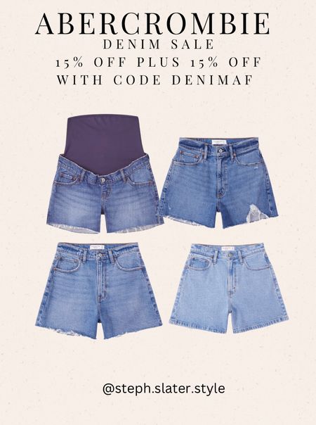 Abercrombie sale. Shorts on sale. Mom shorts. Dad shorts. Maternity shorts. Curve love and regular linked . Summer. Denim shorts 

#LTKFind #LTKSeasonal #LTKsalealert