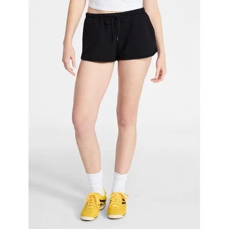 No Boundaries Fleece Dolphin Shorts, 2" Inseam, Women’s XXS-XXL | Walmart (US)