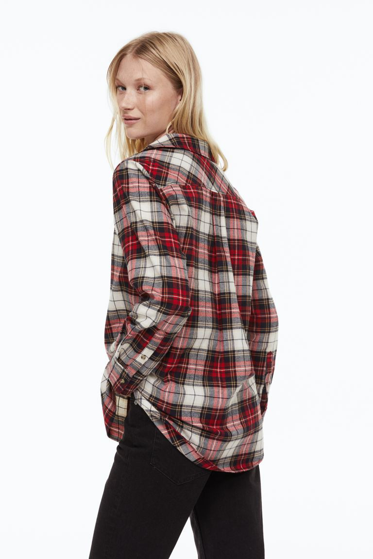 Cotton Flannel Shirt | H&M (US + CA)