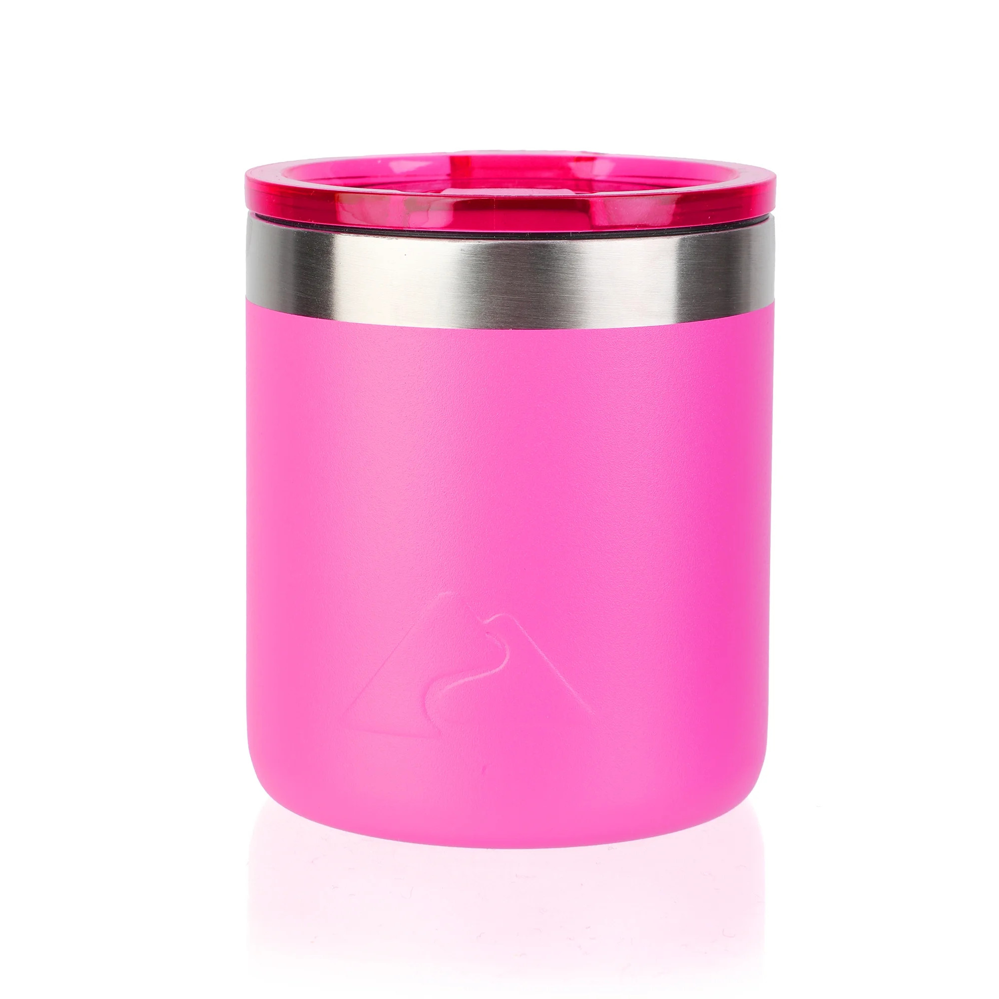 Ozark Trail 10oz Ceramic Lined Stainless Steel Lowball Tumbler with Magnetic Tritan Transparent S... | Walmart (US)
