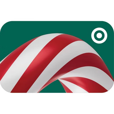 $20 Enterprise Pattern Candy Cane Target GiftCard | Target