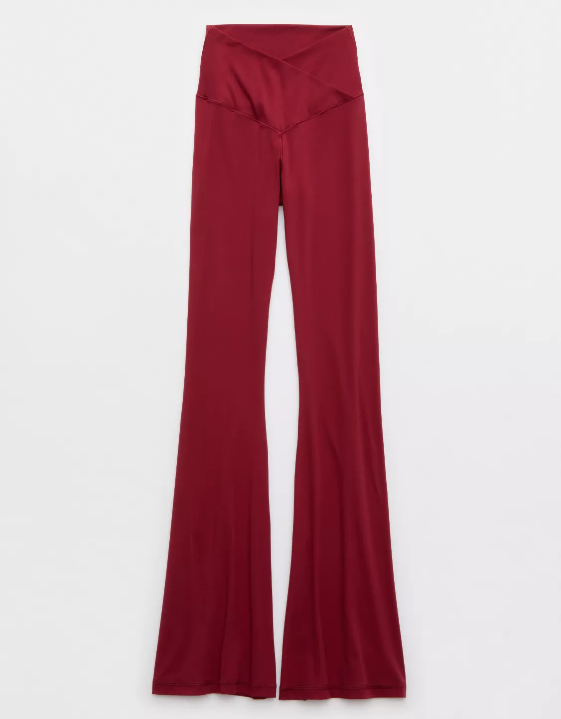 OFFLINE By Aerie Real Me High Waisted Crossover Flare Legging | Aerie