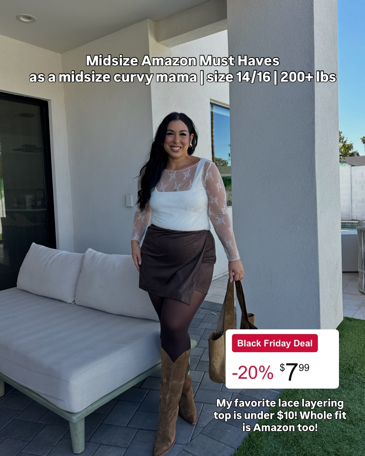 Midsize Amazon Must Haves! Scroll to see everything ➡️ everything is linked below! 
-
-
-
Amazon midsize fashion, Amazon outfits, Amazon Black Friday deals, Amazon outfit, midsize style

#LTKMidsize #LTKHoliday #LTKCyberWeek