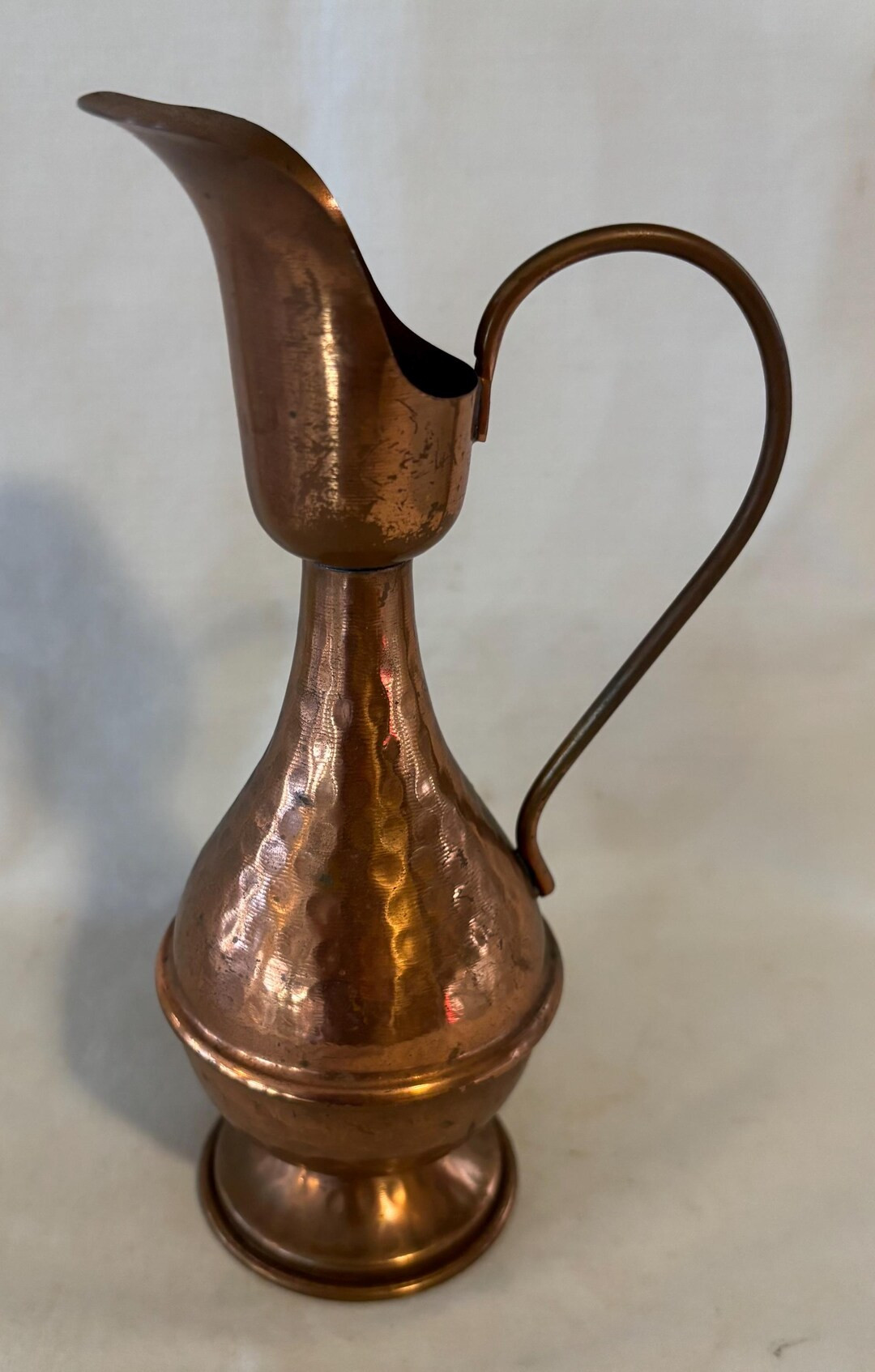 Vintage Hammerrd Copper Ewer Pitcher | Etsy (US)